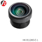 Seamless F2.4 Automotive Camera Lens , HD 1080P M12 Wide Angle Lens 1.27mm